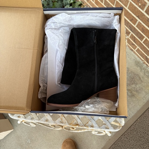GAP Shoes - Gap New Black Suede Knee-High Boots